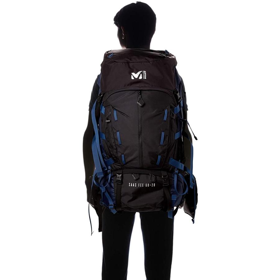 ミレー リュック サース フェー 60+20(SAAS FEE) BLACK/NAVY
