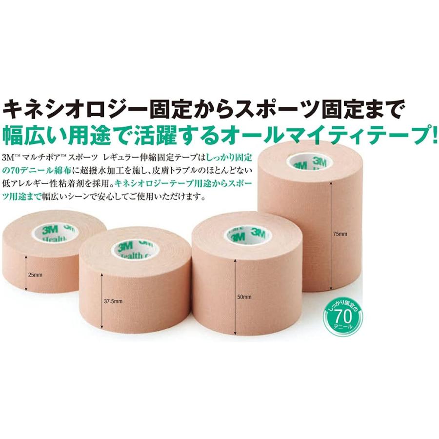 【タイムセール】 3M(スリーエム) キネシオロジー テーピング マルチポアスポーツ レギュラー 【2309294997】(12572円)