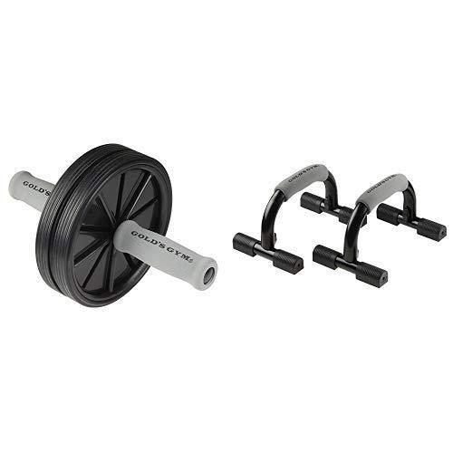 送料無料 新品 ゴールドジム Gold 039 S Gym 腹筋ローラー プッシュアップバーセット Supplystudies Com