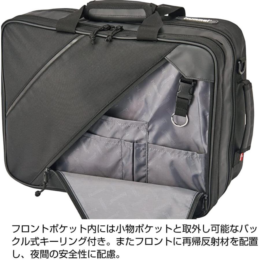 【公式】 ヒュンメル リュック 3WAY BRIEF CASE ブラック (90) 【1688982445】(9195円)
