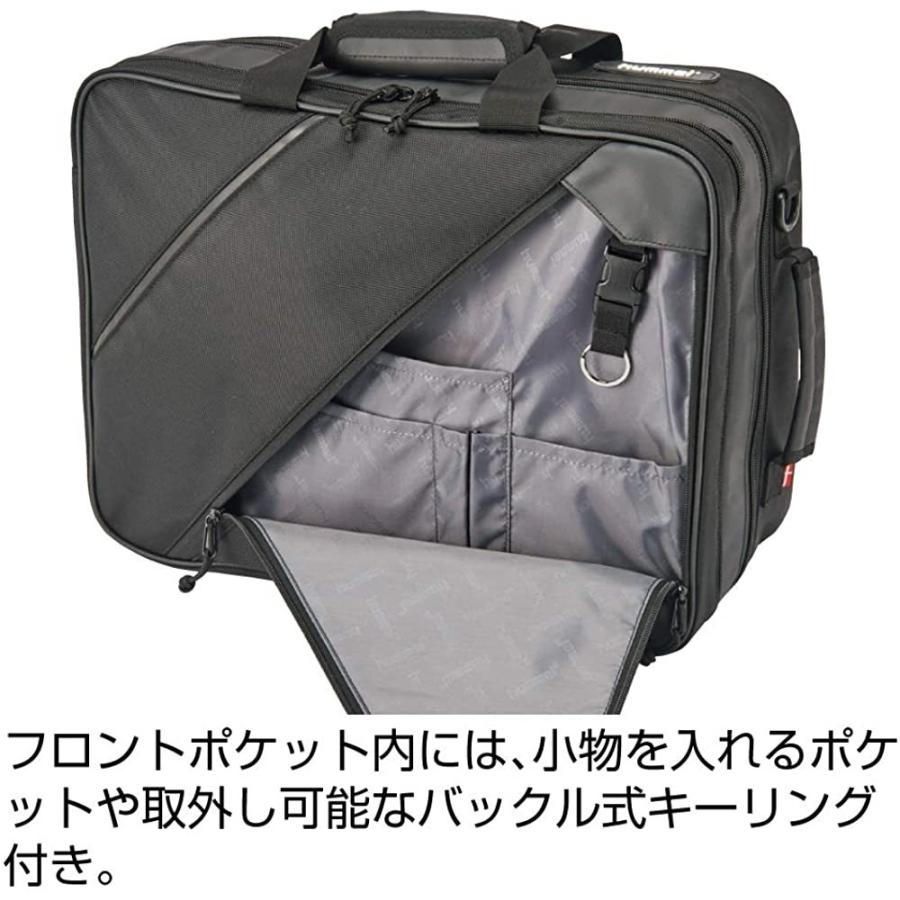 【公式】 ヒュンメル リュック 3WAY BRIEF CASE ブラック (90) 【1688982445】(9195円)