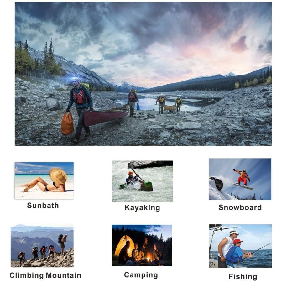 Infityle ドライバッグ フリー防水ポーチ ポケットツール 付 ドラム型 5L 10L 20L 30L(紫，20L） Infityle ドライバッグ フリー防水ポーチ ポケットツール 付 ドラム型 5L 10L 20L 30L 紫，20L