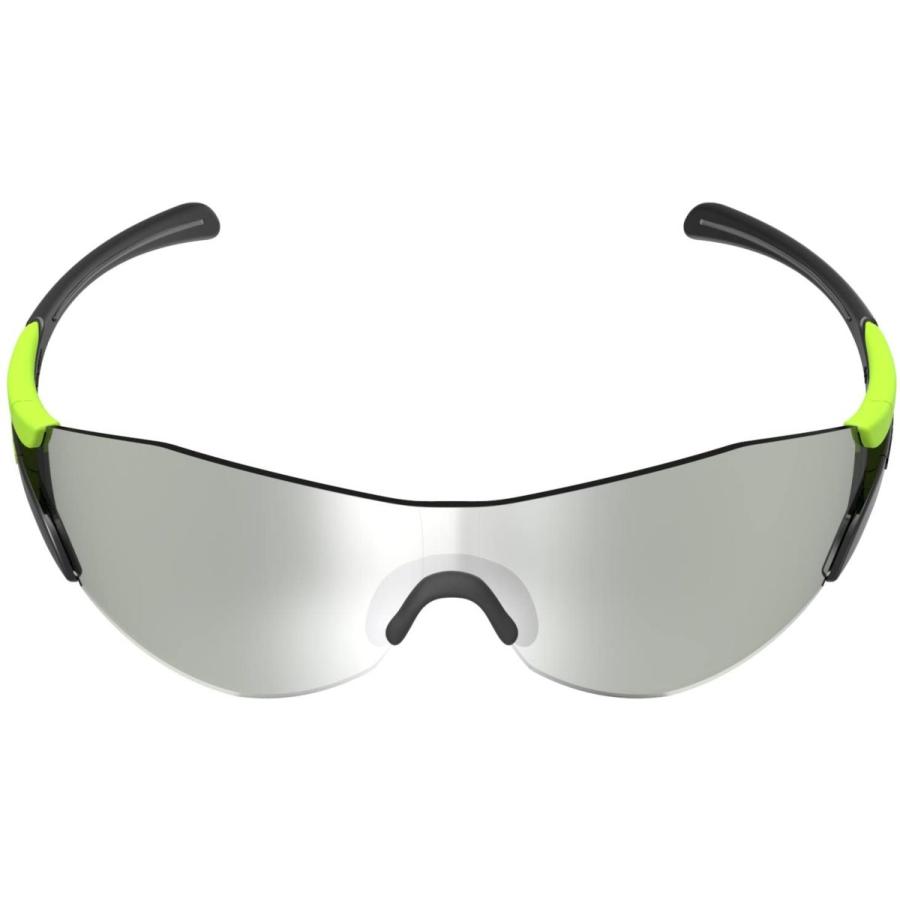 SWANS(スワンズ) スポーツ サングラス ソウ2 ミラーレンズモデル SOU2-0702 LG ライムグリーン×ブラック/シルバーミラー SWANS スワンズ スポーツ サングラス ソウ2 ミラーレンズモデル SOU2 LG ライムグリーン×ブラック/シルバーミラー