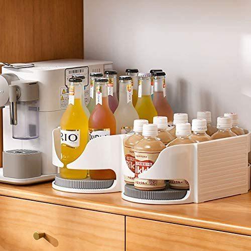 調味料入れ 調味料 収納 回転して奥のモノも取れる 持ち運び 省スペース 調味料ラック 隙間収納 収納ラック キッチン 食卓 Maple Tree House 通販 Yahoo ショッピング