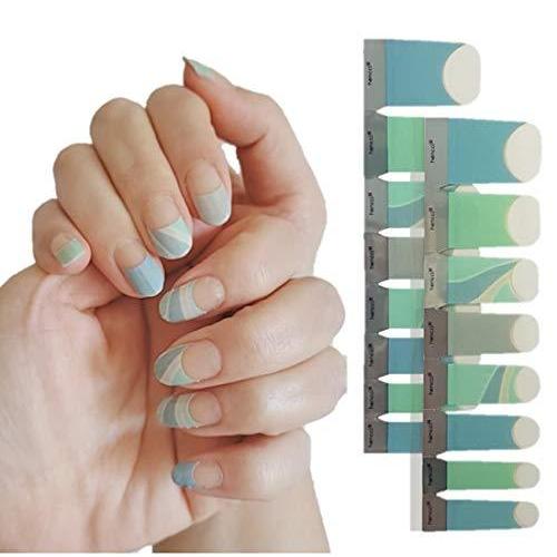 Hencciネイルシール 手と足どちらも対応サイズ 貼るだけでリアルマニキュア 韓国製 簡単 迅速 爪に優しい100 本物のマニキュア成分ス Maple Tree House 通販 Yahoo ショッピング