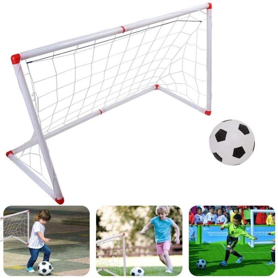 半額sale Furnoor 屋内 屋外 ミニ 子供 フットボール サッカー ゴールポストネットセット ボールポンプ付き 子供用スポーツおもちゃ 1c Wantannas Go Id