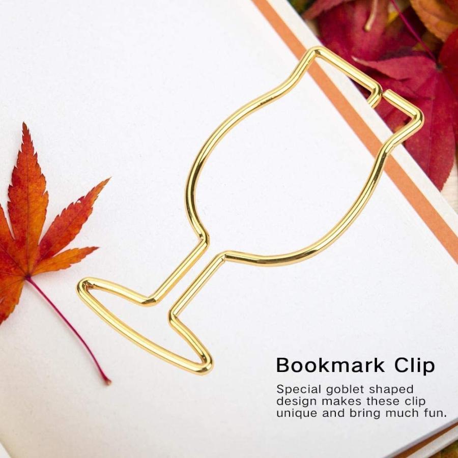 超特価 Yosoo ペーパークリップ ゼムクリップ ブックマーク ダイヤモンド柄 可愛い ワイングラスの形 ステンレス製 メモ帳 文書 本用 丈夫 Materialworldblog Com