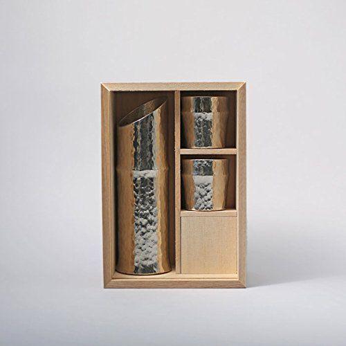 SEAL限定商品 Maple Tree House能作 竹型酒器セット 片口1ヶ ぐい呑2ヶ