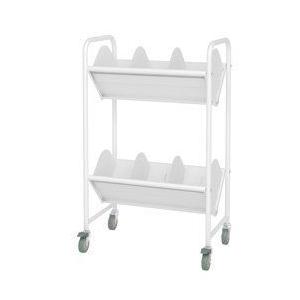 トヨダプロダクツ ファイルワゴン 2段 キャスター付 ホワイト BR-2L トヨダプロダクツ ファイルワゴン 2段 キャスター付 ホワイト BR 2L