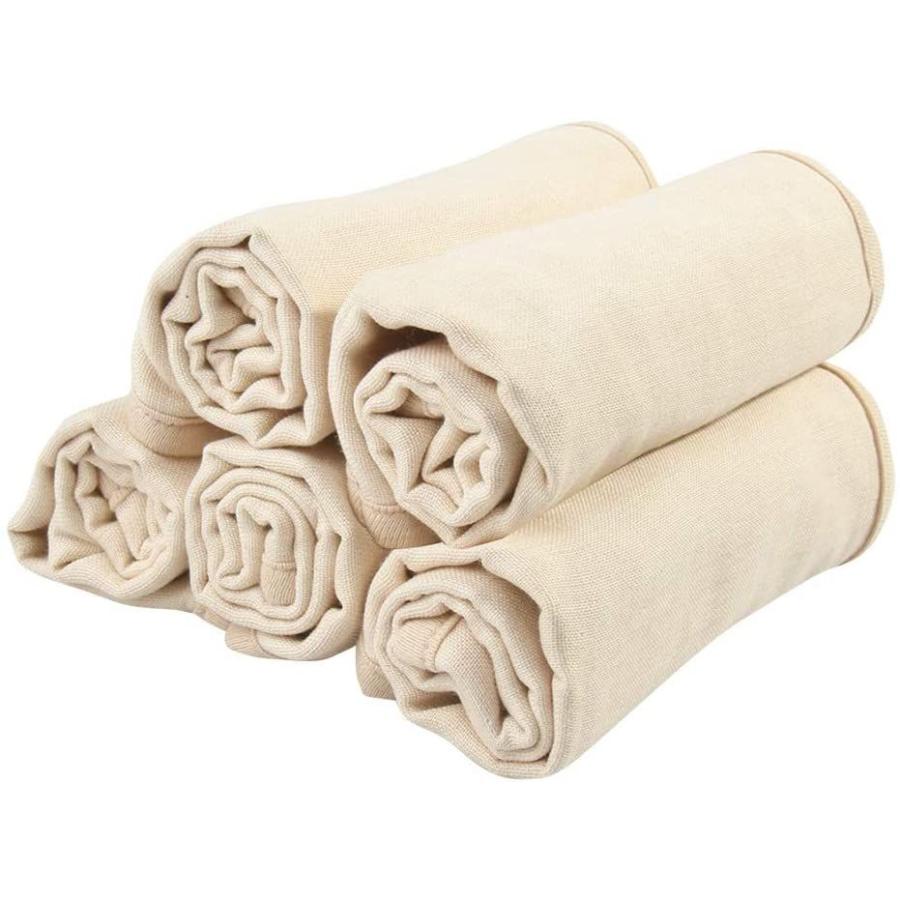 91 Off ベビー ガーゼ 赤ちゃん タオル 6層 ループ付 オーガニックコットン100 柔らかく 通気性も抜群 30 30cm 5枚 Cisama Sc Gov Br