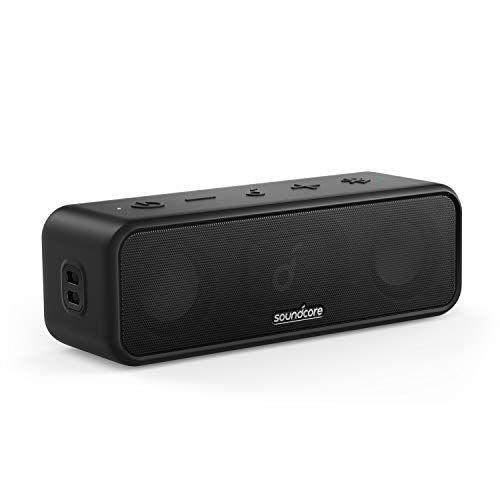 Anker Soundcore 3 Bluetooth スピーカー チタニウムドライバー デュアルパッシブラジエーター BassUpテクノロ