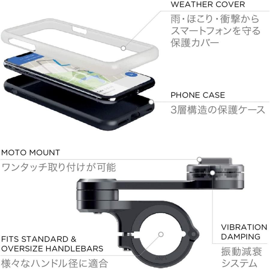 デイトナ　SP　CONNECT(エスピーコネクト)　バイク用　11　53922　モトバンドル　iPhone　X　Pro(XS　スマホホルダー