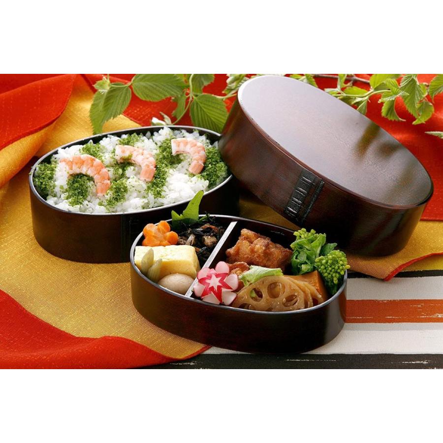 酒井産業 木曽ひのき小判メンパ2段 木製弁当箱 メンパ 小判型 めんぱ うるし塗り 漆 仕切り付き 一段 2段 木製 木 ランチ 曲げわっぱ 酒井産業 木曽ひのき小判メンパ2段 木製弁当箱 メンパ 小判型 めんぱ うるし塗り 漆 仕切り付き 一段 2段 木製 木 ランチ 曲げわっぱ