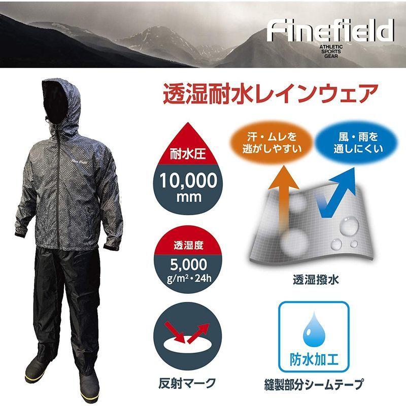 オカモト 透湿耐水レインスーツ レインウェア レインコート アウトドアウェア 上下セット 透湿 防水 撥水 Ff 8050t メンズ チ 人気沸騰
