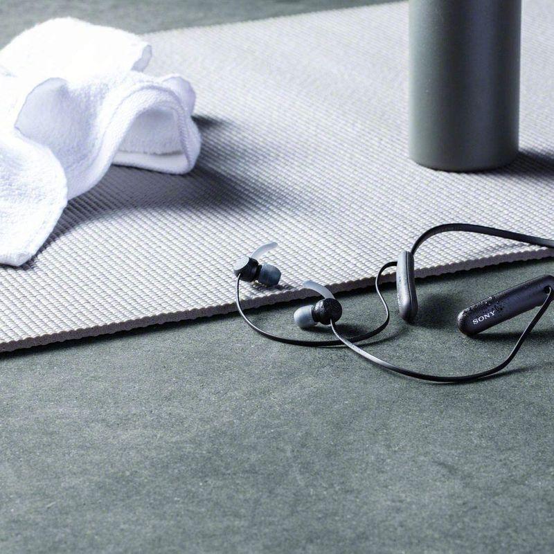 【2026年1月8日以降の発送予定】 ソニー ワイヤレスステレオヘッドセット/マイク付き / 2020年モデル ブラック WI-SP510 B 【M2558640326】(13930円)