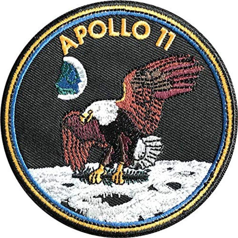 957円 国内配送 Nasa公認 アメリカ航空宇宙局 ワッペン アップリケ アイロン糊付 アポロ11号