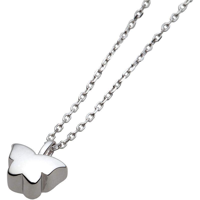 【値下げ中】 ソウルジュエリー 遺骨ペンダント シルバー パピヨン 45cm SV925 ダイヤモンド 手元供養 遺骨入れ 遺骨ネックレス 【Q4115633217】(22407円)