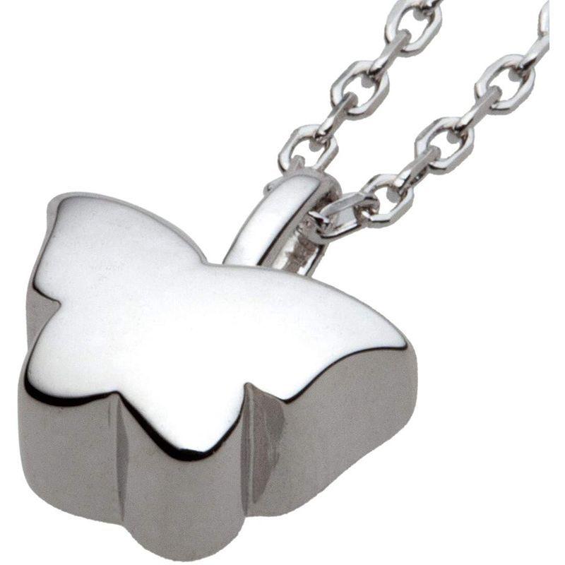 【値下げ中】 ソウルジュエリー 遺骨ペンダント シルバー パピヨン 45cm SV925 ダイヤモンド 手元供養 遺骨入れ 遺骨ネックレス 【Q4115633217】(22407円)