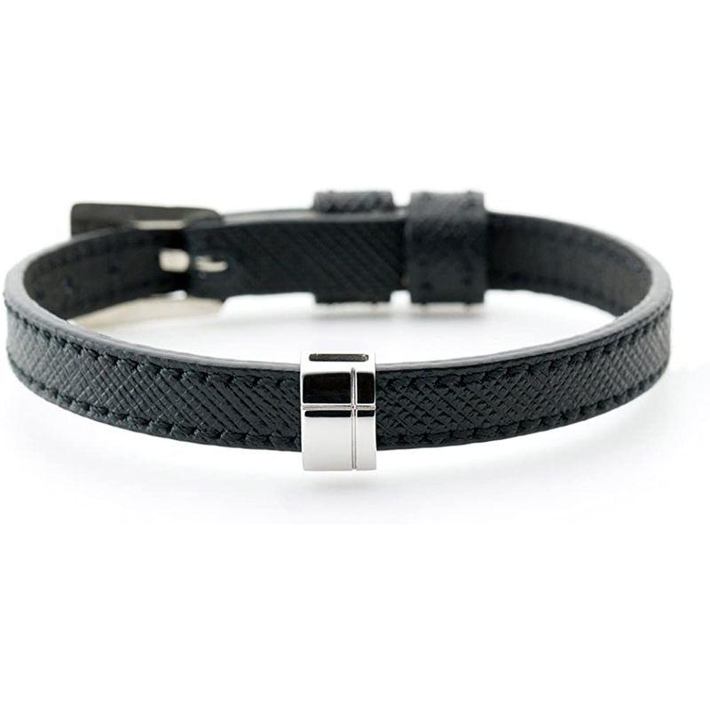 【中古品 】 ソウルジュエリー 遺骨アクセサリー ブレスレット リストブレス アーチ ブラック シルバー SV925 レザー 皮 手元供養 遺骨入れ 【HOV7546705050】(26938円)