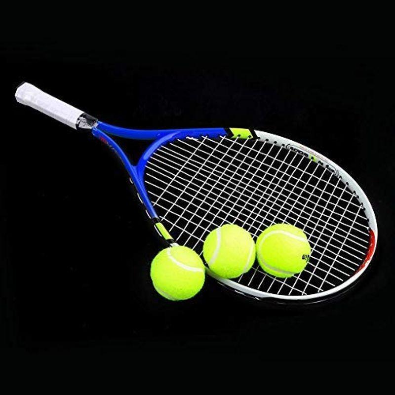 硬式テニス用ラケット テニスラケット 満点の 弦テニスラケット 子供用 硬式 23インチ ジュニア 定番から日本未入荷 ブルー バーバッグ付き 全3色