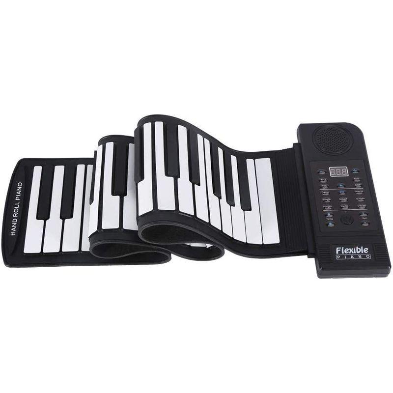 Eboxer ハンドロールピアノ 手巻きピアノ 電子ピアノ 携帯 ピアノ