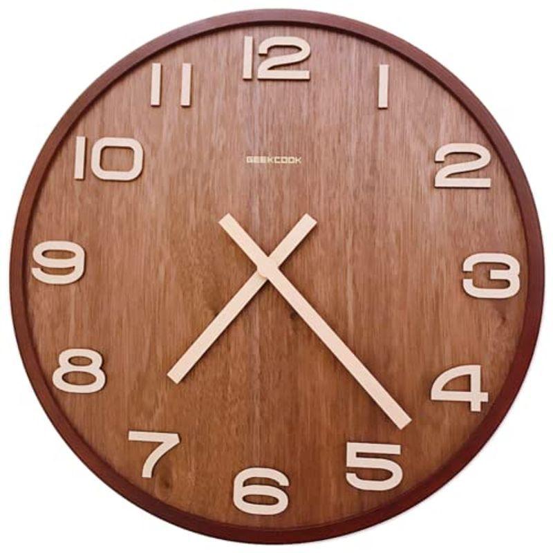 掛け時計 モダン 時計 壁掛け おしゃれ 木製 壁掛け時計 北欧 音がしない 曲木時計 Houseの掛け時計 おしゃれ シンプル 木製 モダン 連続秒針 木 レトロ 音がしない Tree Maple 静音 House