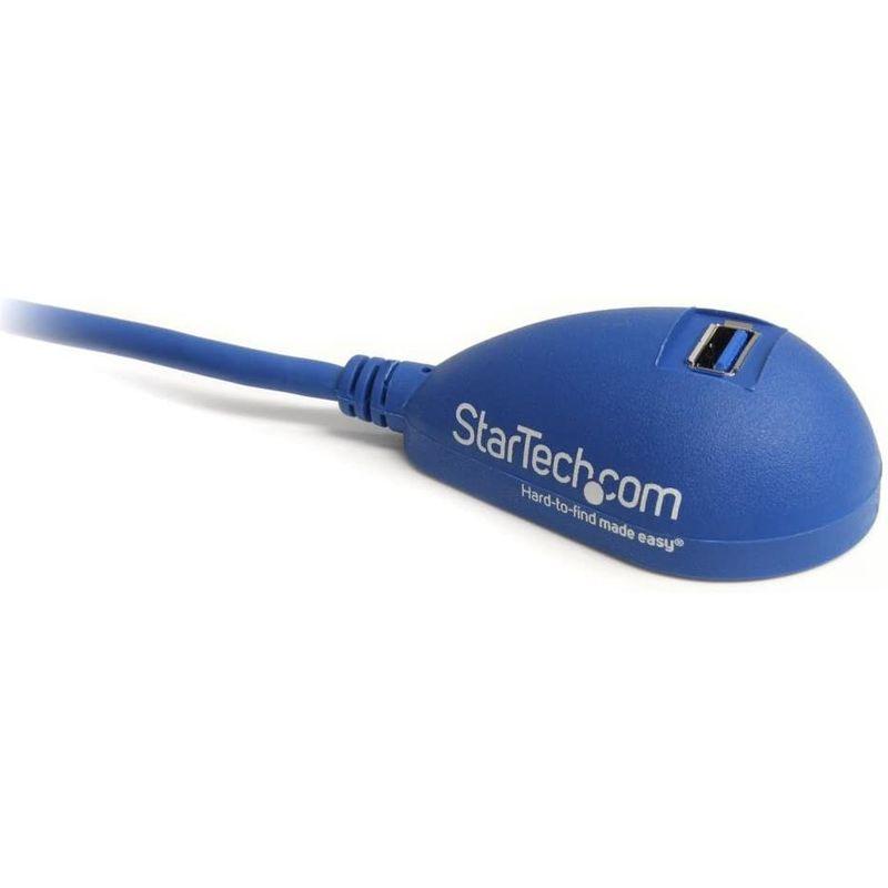 StarTech.com 卓上用SuperSpeed USB 3.0延長ケーブル 1.5m USB3SEXT5DSK｜mapletreehouse｜03