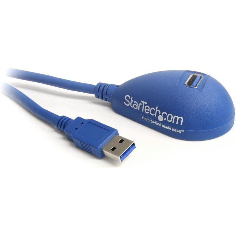 StarTech.com 卓上用SuperSpeed USB 3.0延長ケーブル 1.5m USB3SEXT5DSK｜mapletreehouse｜04