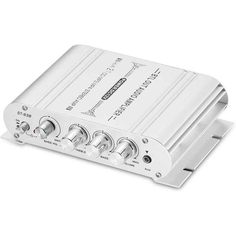 楽天市場Nobsound Mini HiFi 電源アダプター付属 車 ステレオ 家庭 2.1