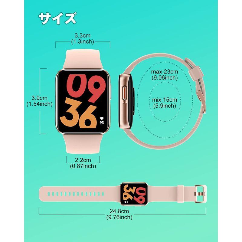 スマートウォッチ レディース メンズ 腕時計 歩数計 GRV 大画面 活動量計 Smart Watch 複数のダイヤルオプション lineメ｜mapletreehouse｜06