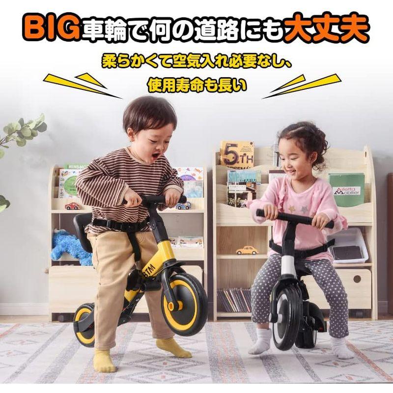 BTM 子供用三輪車 ベビーカー 5in1 三輪車のりもの 押し棒付き ペダル付き コントロールバー付き 超軽量 機能満載 自転車 おもちゃ BTM 子供用三輪車 ベビーカー 5in1 三輪車のりもの 押し棒付き ペダル付き コントロールバー付き 超軽量 機能満載 自転車 おもちゃ