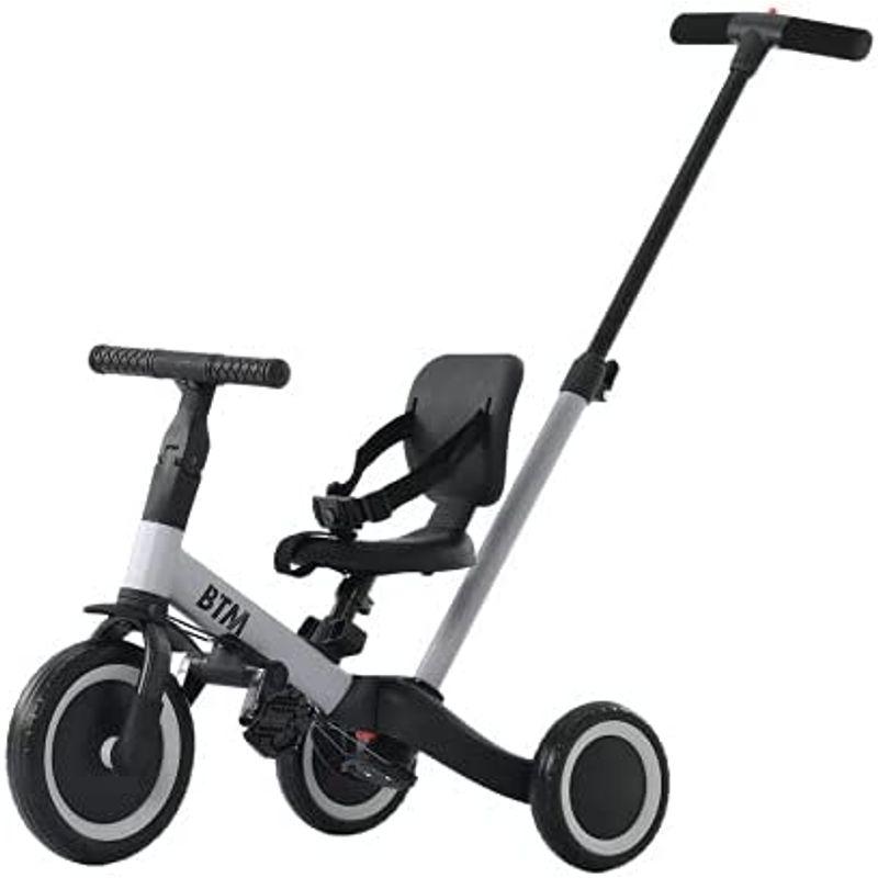 BTM 子供用三輪車 ベビーカー 5in1 三輪車のりもの 押し棒付き ペダル付き コントロールバー付き 超軽量 機能満載 自転車 おもちゃ BTM 子供用三輪車 ベビーカー 5in1 三輪車のりもの 押し棒付き ペダル付き コントロールバー付き 超軽量 機能満載 自転車 おもちゃ