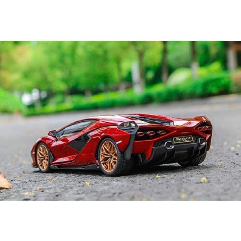 ブラーゴ 1/18 ランボルギーニ Sian FKP 37 Bburago 1/18 Lamborghini Sian FKP 37 レース｜mapletreehouse｜02