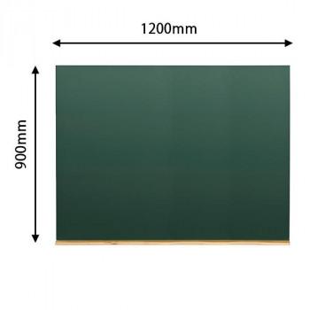 馬印 木製黒板(壁掛) グリーン W1200×H900 W34G｜mapsmarket｜02