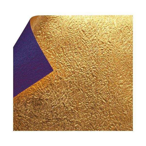 最高品質のもみ金箔両面和紙 単色 25.5×36cm 紫 10枚入 UM-3M セット