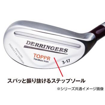 （代引不可）デリンジャートッパ(突破)タラコアイアン 2番 シャフト硬度SR DTT-02(SR)_6