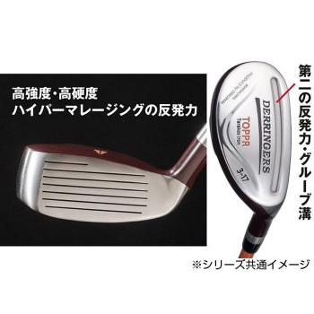 （代引不可）デリンジャートッパ(突破)タラコアイアン PW シャフト硬度R DTT-PW(R)の画像