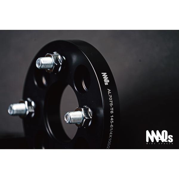 MAQs 鍛造 114.3 5H 20mm P1.5 ワイドトレッド スペーサー AL7075-T6