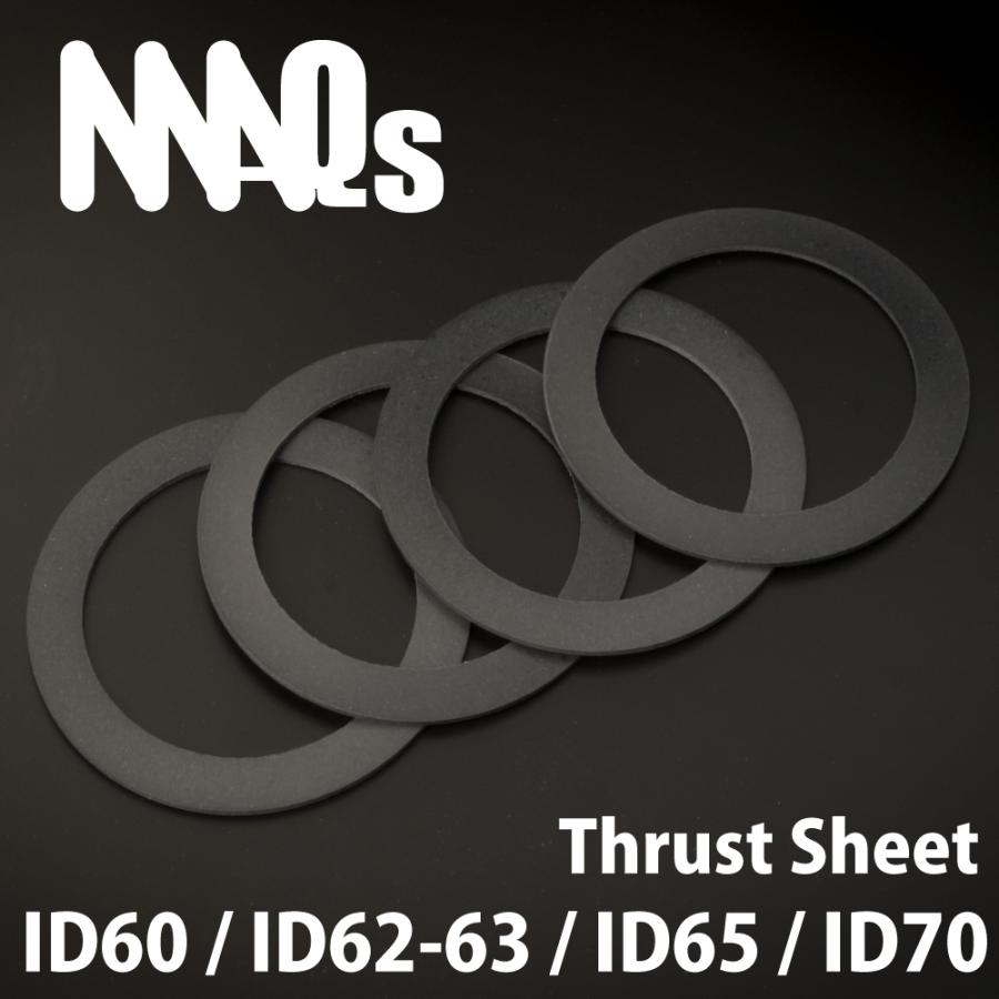 MAQs ID60 ID62 ID63 ID65 ID70 テフロン スラストシート 4枚1