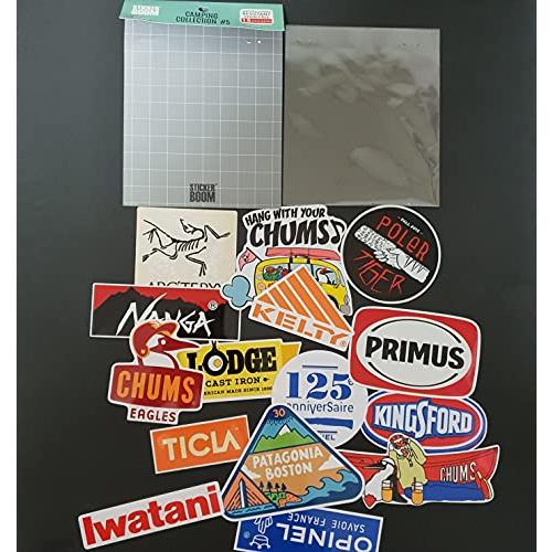 STICKERBOOM プレミアムステッカーパック15 PCSアウトドア