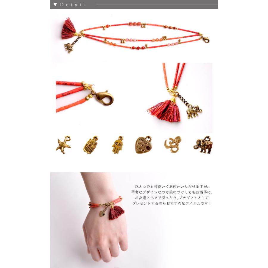 marai（マーライ） ブレスレット 腕輪 17cm レディース ビーズ