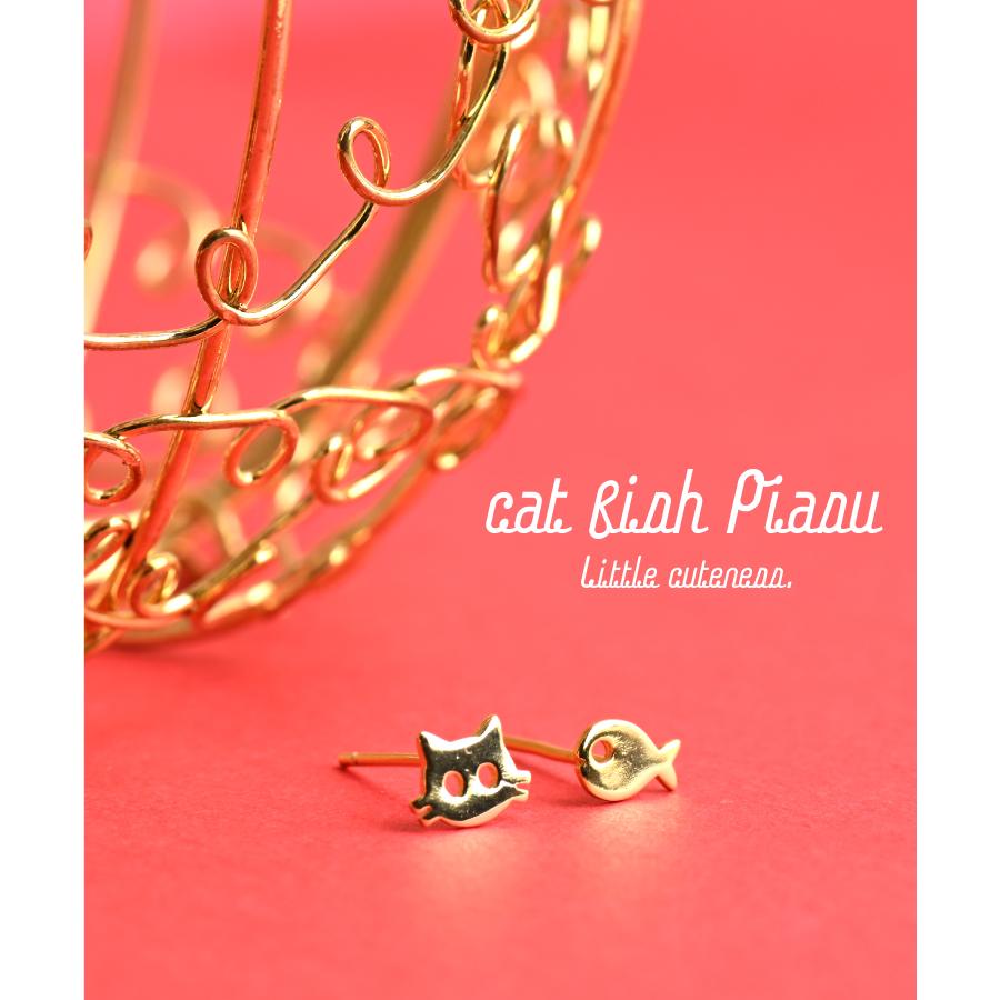 marai（マーライ） 猫 ピアス ネコ レディース アクセサリー キャット