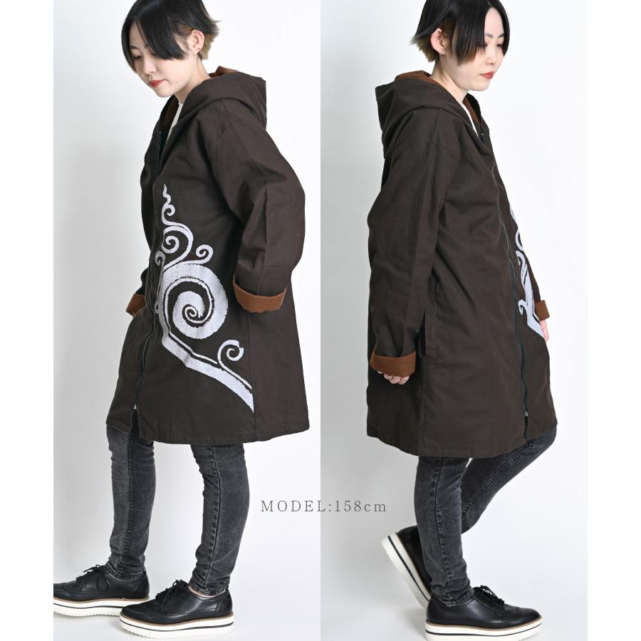 marai（マーライ） ロングパーカー パーカー レディース メンズ