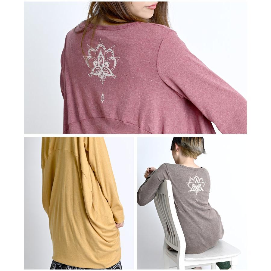 新品　訳あり　モラビトブラン　綿100% ロングTシャツ　チュニック　サイズ40 楽天市場】オーバーサイズ チュニック ロンT レディース Tシャツ