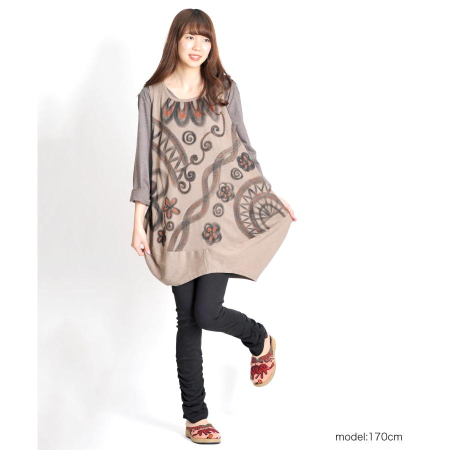 marai（マーライ） チュニック レディース ノースリーブ ミディ丈