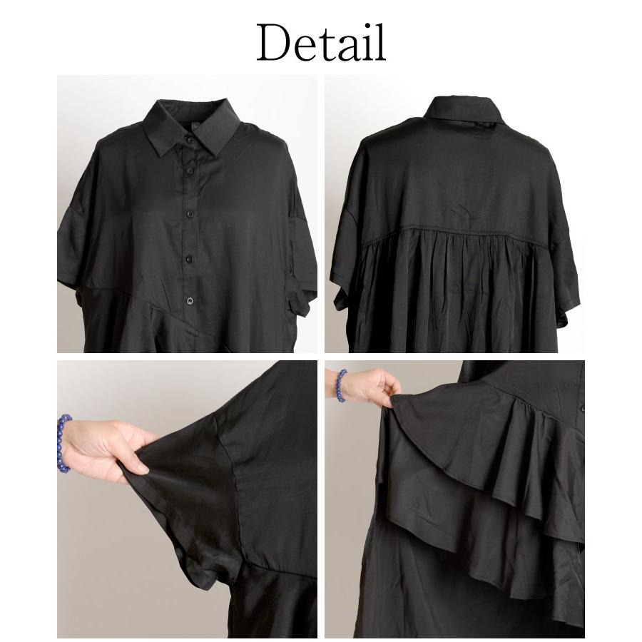 marai（マーライ） シャツ ブラウス シャツブラウス アシンメトリー