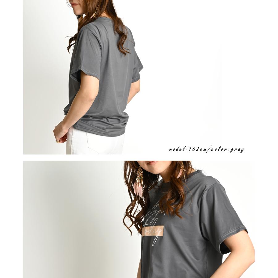 marai（マーライ） ロゴ Tシャツ レディース 半袖 春夏 プリント 英字