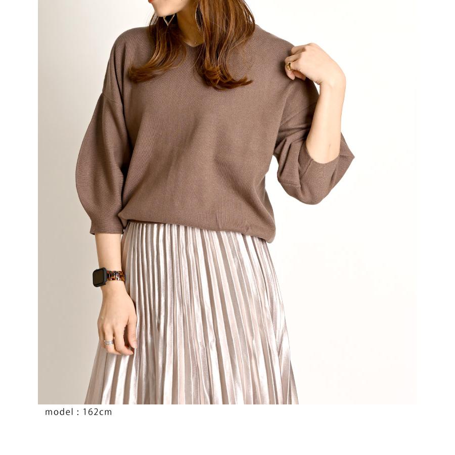 marai ニット セーター レディース 秋冬 Vネック トップス プル