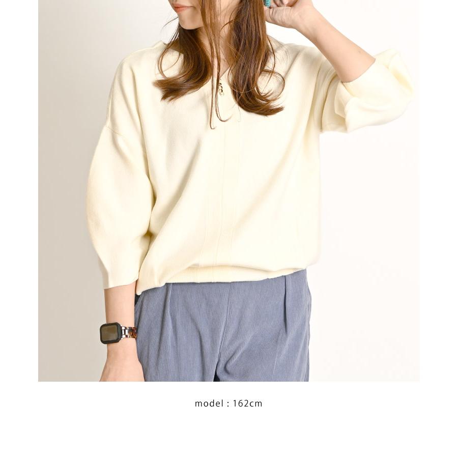 marai（マーライ） ニット セーター レディース 秋冬 Vネック トップス 