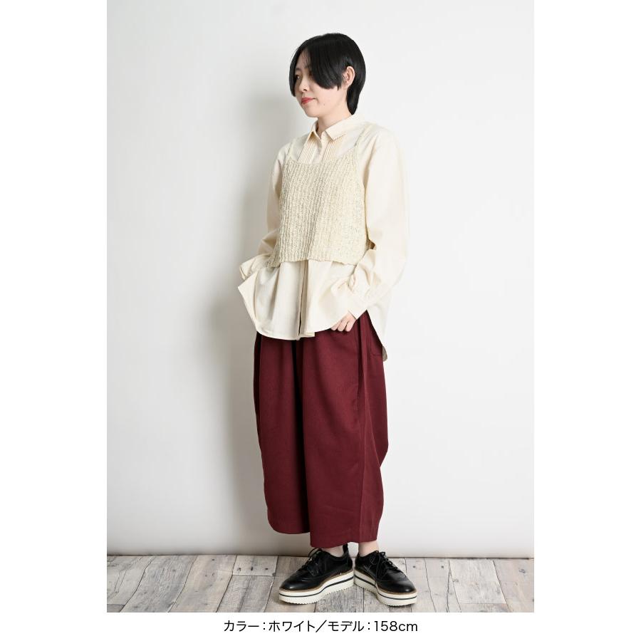 新品未使用 タン TAN ニットビスチェ トリミングキャミ TAN |タン PLAIN WEAVE CORSET(CINNAMON BLACK)通販サイト - 京都